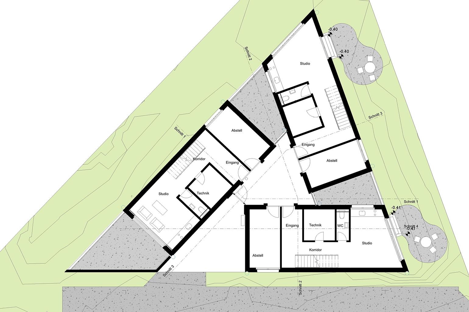 1 1751 Grundriss 100 Erdgeschoss Uebersicht 1540 x 1026 v2